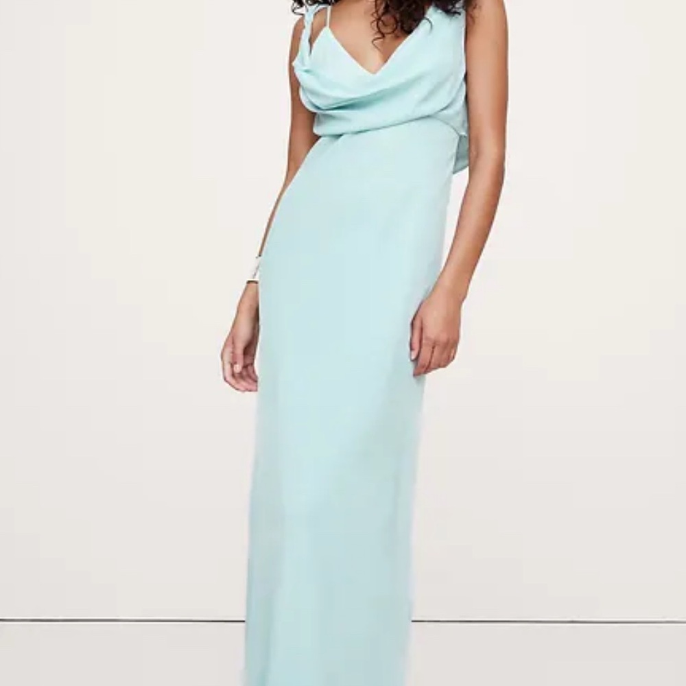 Banana Republic Light Blue Maxi Dress